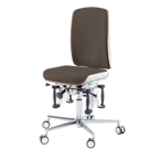 Krzesło zdrowotne RUCK STOOL Bioswing, CPL Biały, espresso