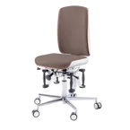 Krzesło zdrowotne RUCK STOOL Bioswing, CPL Biały, muskat