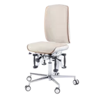 Krzesło zdrowotne RUCK STOOL Bioswing, CPL Biały, natural