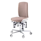 Krzesło zdrowotne RUCK STOOL Bioswing, CPL Biały, taupe
