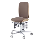 Krzesło zdrowotne RUCK STOOL Bioswing, CPL Dąb, muskat
