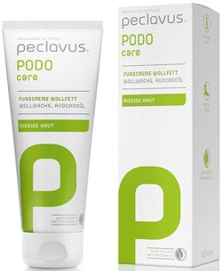 peclavus® PODOcare krem do stóp z lanoliną Wollfett, 100 ml